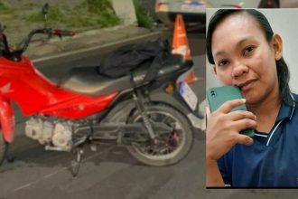 Acidente de trânsito com motocicleta e vítima fatal.