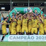 Amazonas FC celebra título do Barezinho 2025: campeão do Campeonato Amazonense Sub-18.