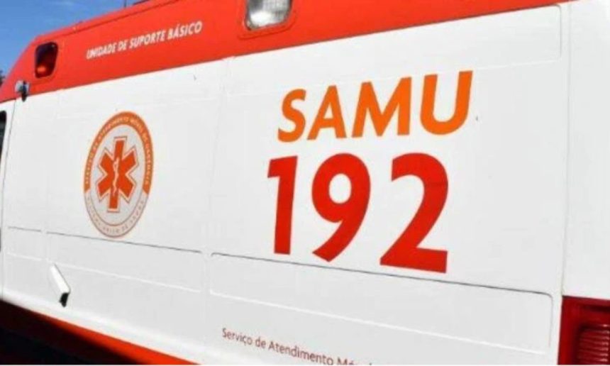 Ambulância SAMU 192 em cena. Ilustrativa para notícias de acidentes e emergências.