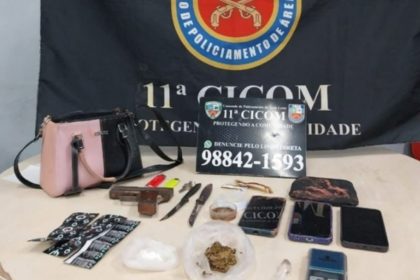 Casal é preso após roubar homem durante programa sexual em Manaus