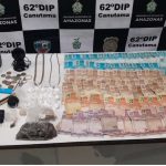 Apreensão de drogas, dinheiro e objetos em Canutama pela Polícia Civil do Amazonas.