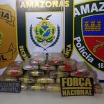 Apreensão de drogas pela Polícia Militar do Amazonas (PMAM).