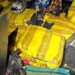 Carga de drogas apreendida em operação policial.