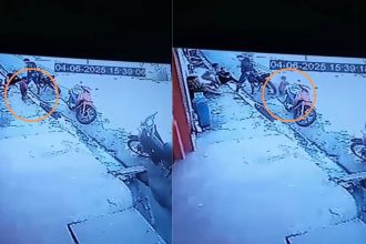 Criança atropelada por moto em Tefé, Amazonas