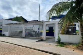 Delegacia de Polícia em Atalaia do Norte, Amazonas. Imagem ilustrativa de denúncia de abuso.