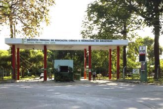 Entrada do Instituto Federal de Educação, Ciência e Tecnologia do Amazonas (IFAM) - Campus Manaus - Zona Leste.