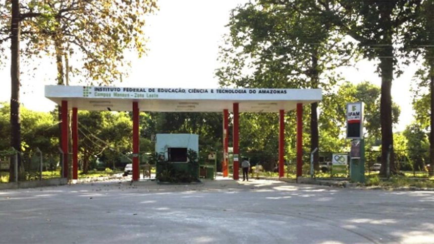 Entrada do Instituto Federal de Educação, Ciência e Tecnologia do Amazonas (IFAM) - Campus Manaus - Zona Leste.