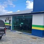 Fachada da delegacia da Polícia Civil em São Gabriel da Cachoeira.