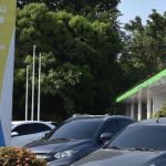 Fachada da Delegacia Especializada em Crimes Contra a Mulher (DECCM) em Manaus, Amazonas.