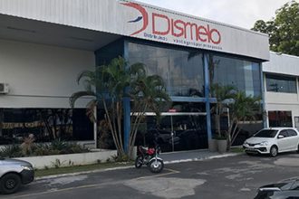 Fachada da Dismelo Distribuidora em Manaus.