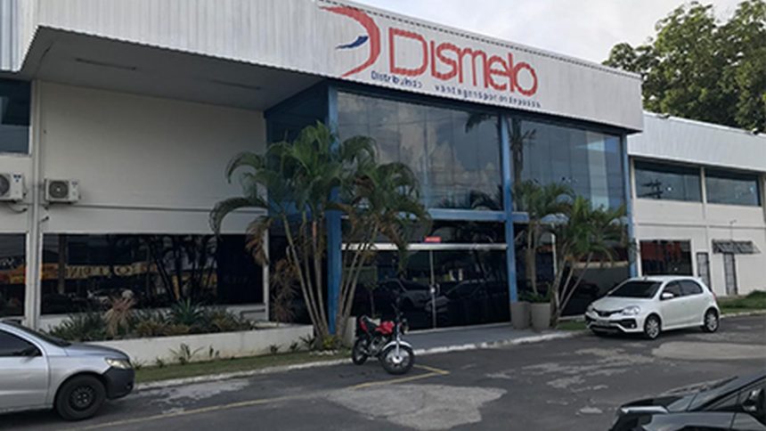 Fachada da Dismelo Distribuidora em Manaus.