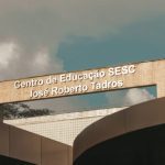 Fachada do Centro de Educação Sesc José Roberto Tadros em Manaus.