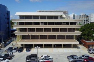 Fachada do Tribunal Regional Eleitoral do Amazonas (TRE-AM)