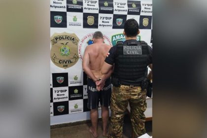 Homem preso por estupro de vulnerável em Novo Aripuanã