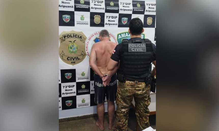 Homem preso por estupro de vulnerável em Novo Aripuanã