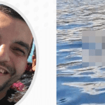 Imagem colorida mostra identidade e corpo de pessoa no Igarapé do São Raimundo