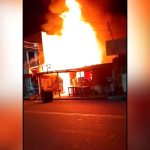 Incêndio em casa na Zona Norte de Manaus, Rua Currais Novos, Núcleo 23.