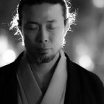 Kamari Maeda, mestre de caligrafia japonesa, em Manaus.