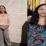 Mulher desaparecida, Adriana Kiê Hara, em duas fotos: uma posando e outra em ambiente interno.