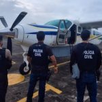 Polícia Civil em operação apreende avião em São Gabriel da Cachoeira.
