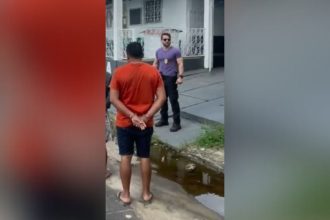 Policial prende homem em flagrante por estupro, sequestro e cárcere privado.