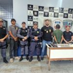 Prisão de Deivison da Silva Neres, conhecido como “Jaca”, por tráfico de drogas em Canutama.