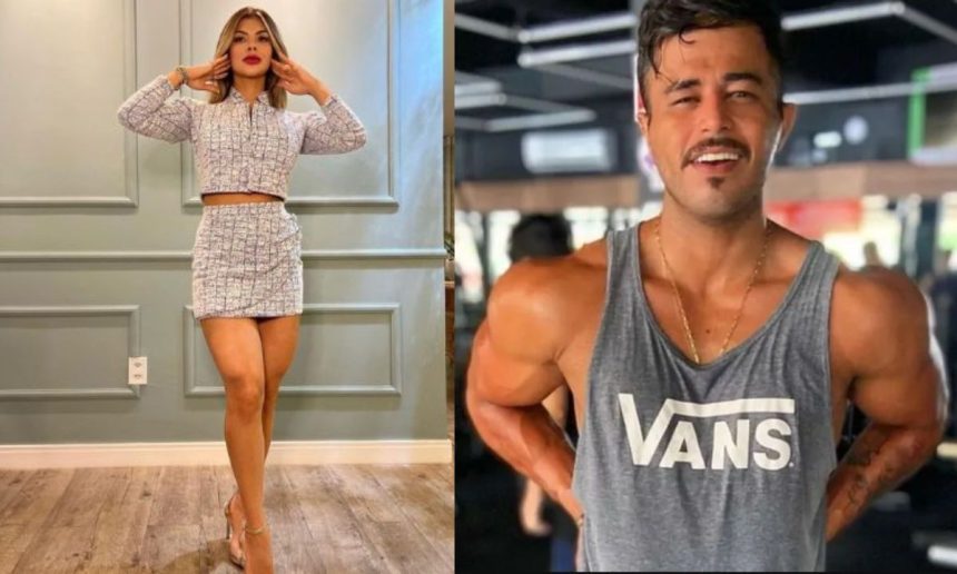 Rosa Iberê Tavares Dantas e Talis Roque da Silva em foto dividida.