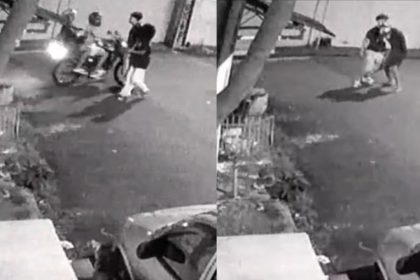 Tentativa de assalto: jovem reage a assaltantes em rua.