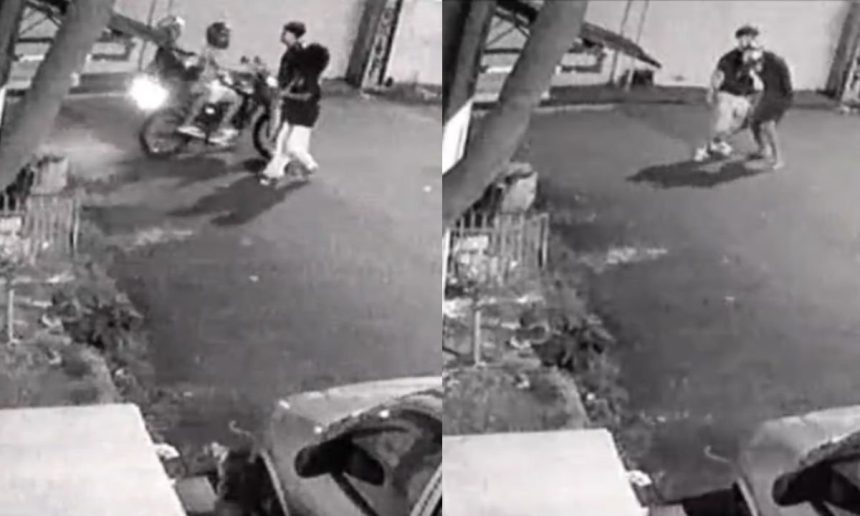 Tentativa de assalto: jovem reage a assaltantes em rua.