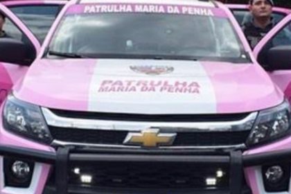 Viaturas da Patrulha Maria da Penha
