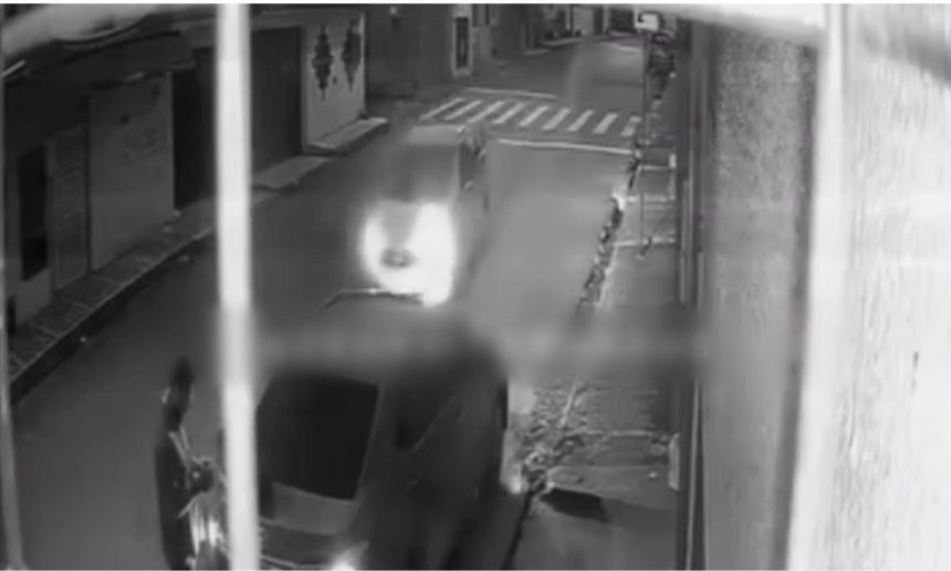 Vídeo mostra acidente de carro na Compensa, Manaus, com faróis acesos.