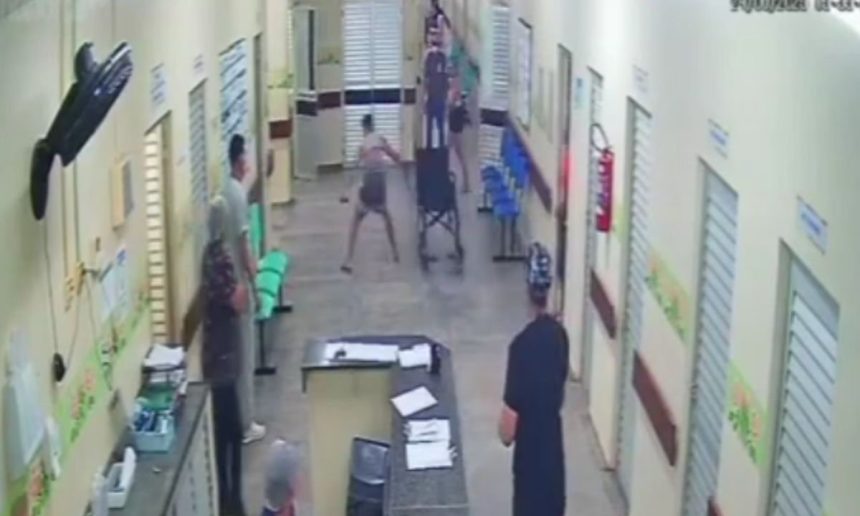 Vídeo mostra cena de violência em hospital em Manicoré, Amazonas.