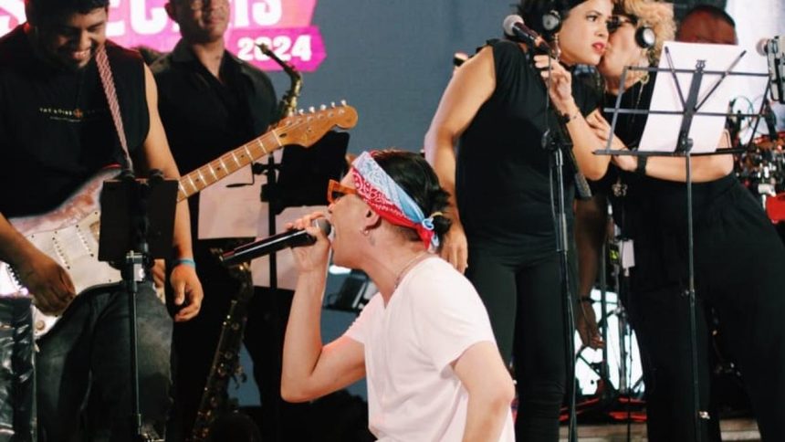 Banda se apresenta no festival 'Rock Não Tem Idade' em Manaus