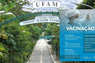 Campanha de vacinação da UFAM: Influenza, Tríplice Viral, Antitetânica, Hepatite B e Febre Amarela.
