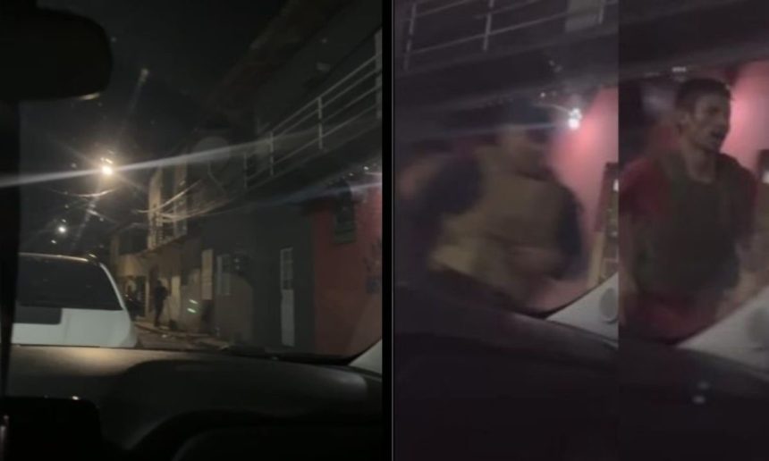 Cenas de tensão em bairro de Manaus capturadas em vídeo por motorista