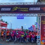 Corrida do Fogo 28ª edição: evento esportivo com participantes de todas as idades.