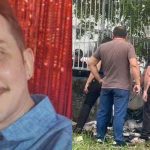 Foto de Manuel Guedes Brandão Neto, psicólogo de Manaus, com cena de investigação ao fundo.