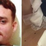 Foto de Ramon Costa de Souza, homem morto com curativos no ombro.