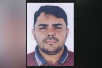 Foto policial de William Rocha Bezerra, suspeito de organização criminosa.