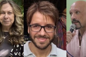 Fotos de participantes em evento da UFAM sobre ditadura na Amazônia.