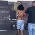 Homem preso em Manaus após agredir ex-namorada