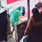 Homem tenta roubar fios e é atingido por tijolo