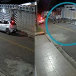 Imagens de câmera de segurança mostram criminosos fugindo após execução de empresário.