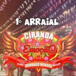 Logotipo do 1º Arraial da Ciranda Emoção, evento cultural em Manaus, Amazonas.