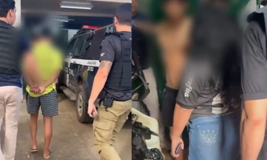 Polícia prende suspeitos de violência sexual
