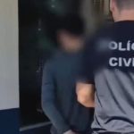 Policial civil conduz jovem preso em Borba, AM, após agredir avó.