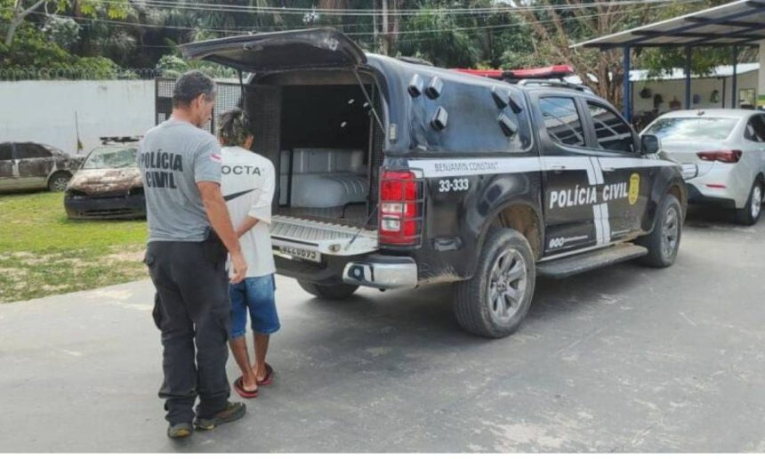 Policial civil prende suspeito de estupro de vulnerável em Porto Cordeirinho.