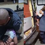 Policial militar salva bebê engasgada com amendoim.