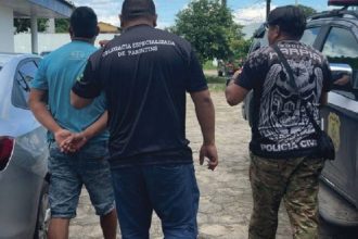 Prisão de suspeito de estupro em Parintins