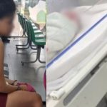 Rebeca Ferreira, 18 anos, presa após jogar o filho recém-nascido pela janela.